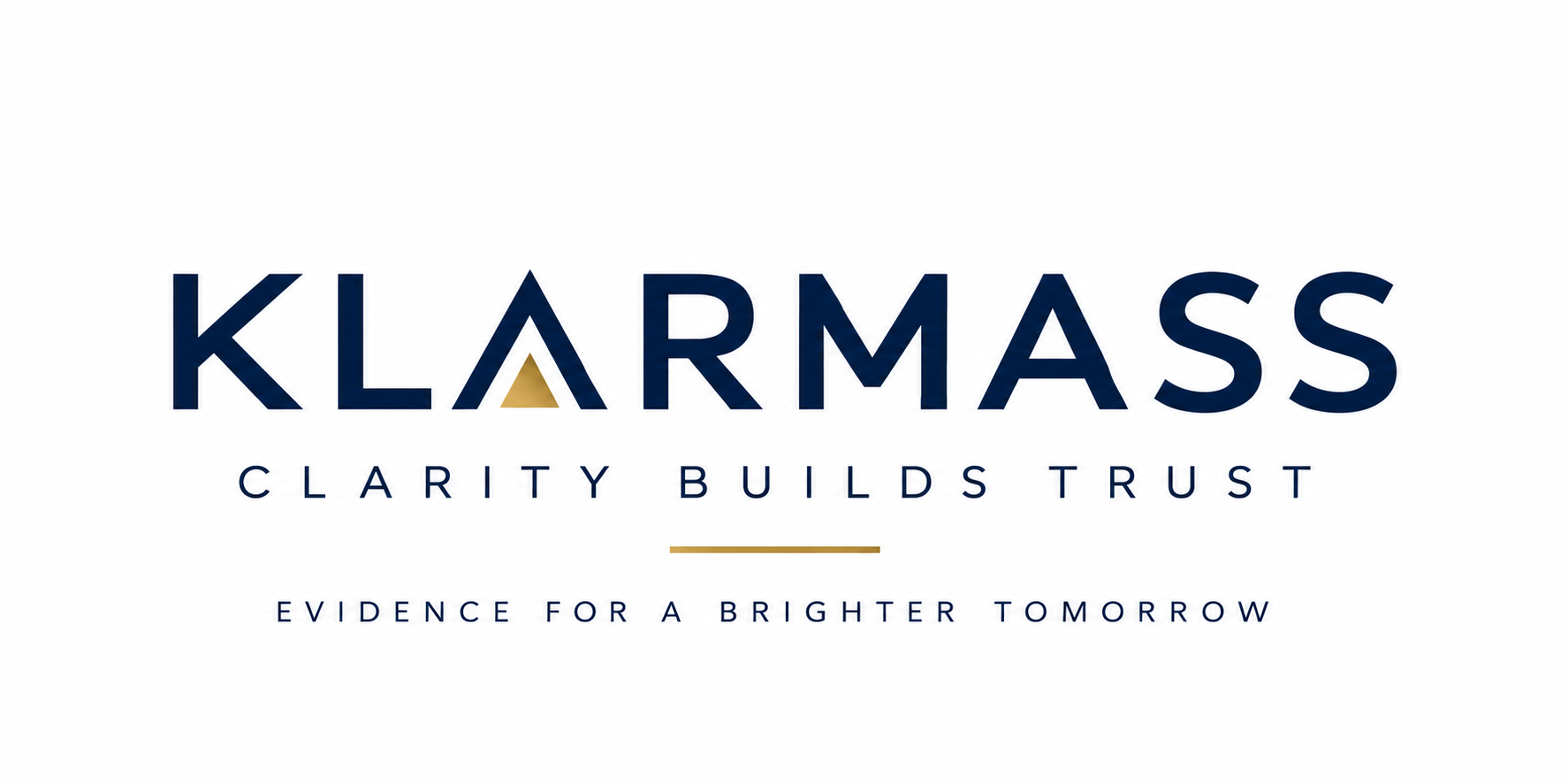 KLARMASS — Clarity builds trust